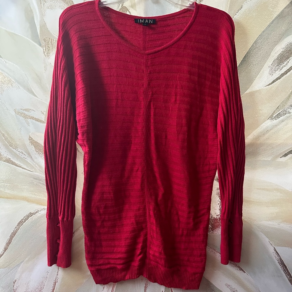 Iman Dolman Sleeve Sweater